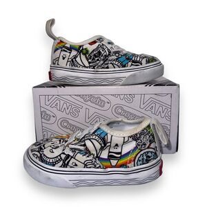 Vans x Crayola Authentic Elas "DIY / Sketch Yours" VN0A34A1ARE Toddler 5